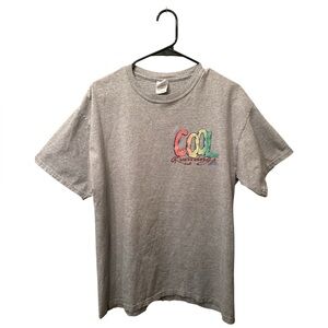 Vintage Gildan Cool Runnings Grey T Shirt Men’s Size Large